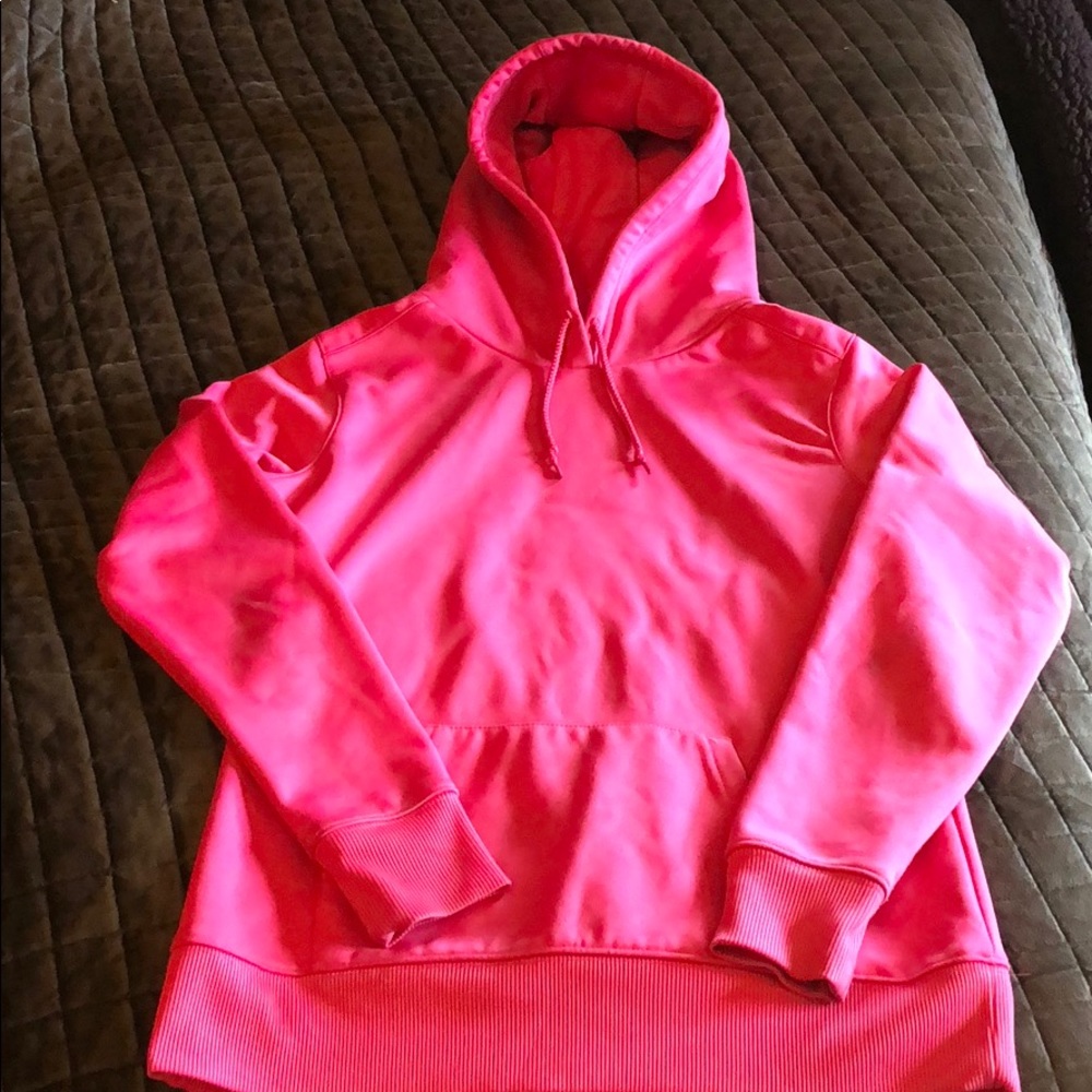 Hot pink athletic hoodie